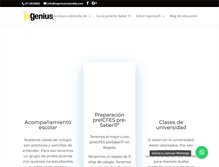 Tablet Screenshot of ingeniuscolombia.com